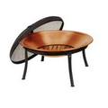 Copper Finish Fire Pit